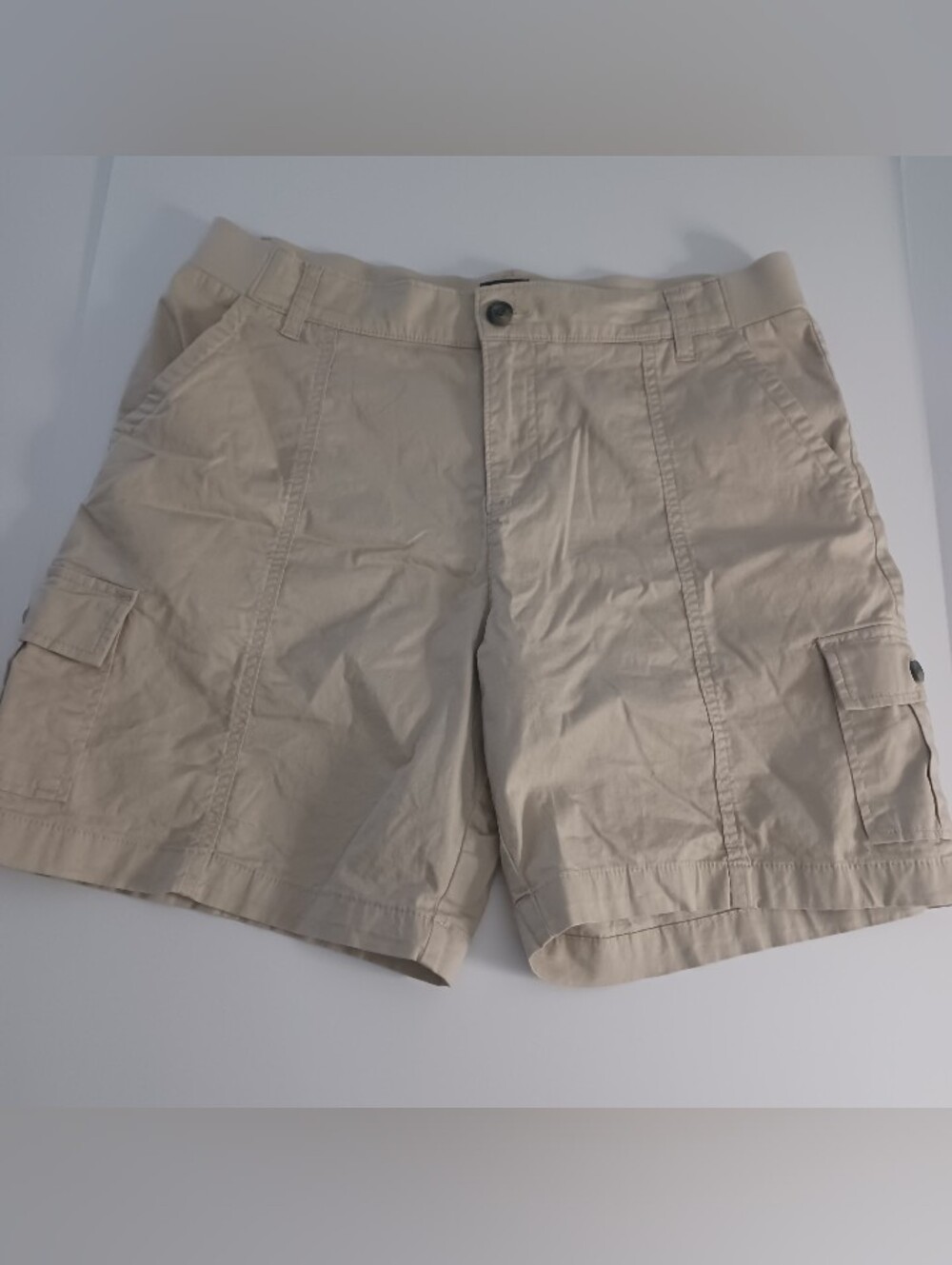 Lee Khaki Cargo Shorts Sz 14P